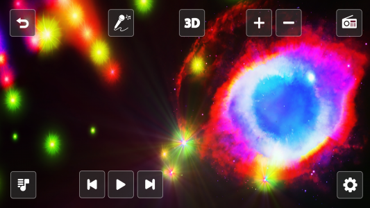 اسکرین شات برنامه Astral 3D FX Music Visualizer 5