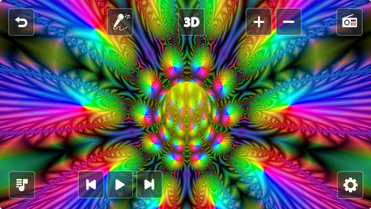 اسکرین شات برنامه Astral 3D FX Music Visualizer 5