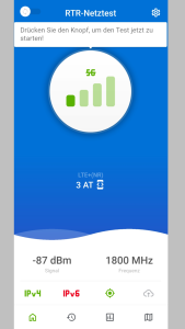 اسکرین شات 1 برنامه RTR-NetTest 3G/4G/5G IPv4/6