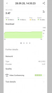 اسکرین شات برنامه RTR-NetTest 3G/4G/5G IPv4/6 3