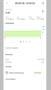 اسکرین شات 3 برنامه RTR-NetTest 3G/4G/5G IPv4/6