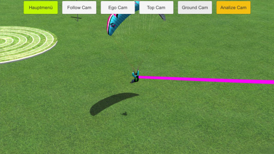 اسکرین شات بازی Paragliding Landing Sim 6