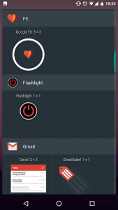 اسکرین شات برنامه Flashlight Widget 1