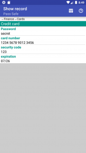 اسکرین شات 4 برنامه Pass Safe