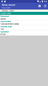 اسکرین شات 4 برنامه Pass Safe