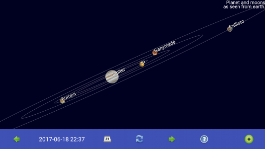 اسکرین شات برنامه Sun, moon and planets 3