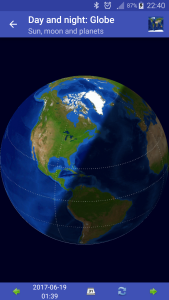 اسکرین شات 8 برنامه Sun, moon and planets