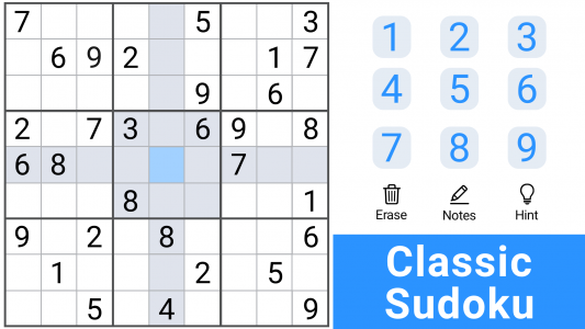 اسکرین شات 1 بازی Sudoku - Puzzle & Logic Games