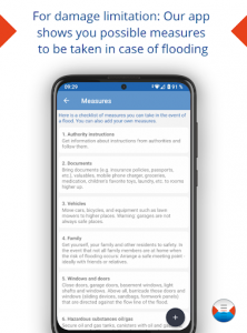 اسکرین شات برنامه Flood Alert - HydroSOS 4
