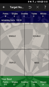 اسکرین شات برنامه Darts Scoreboard: My Dart Training 7