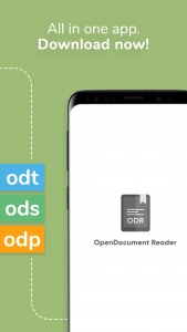اسکرین شات برنامه OpenDocument Reader - view ODT 5