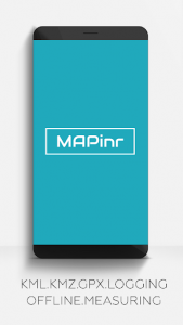 اسکرین شات برنامه MAPinr-KML/KMZ/WMS/GPX/OFFLINE 1