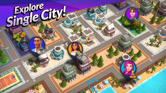 اسکرین شات 3 بازی Single City: Social Life Sim