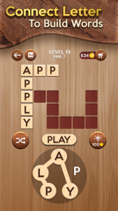 اسکرین شات 1 بازی Woody Cross: Word Connect