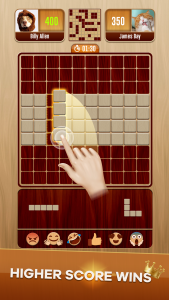 اسکرین شات 2 بازی Woody Battle Block Puzzle Dual