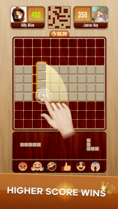 اسکرین شات 2 بازی Woody Battle Block Puzzle Dual