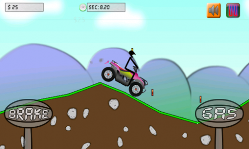 اسکرین شات بازی Stickman ATV Extreme racing 3
