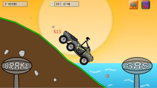 اسکرین شات بازی Stickman ATV Extreme racing 1