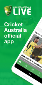 اسکرین شات برنامه Cricket Australia Live 1