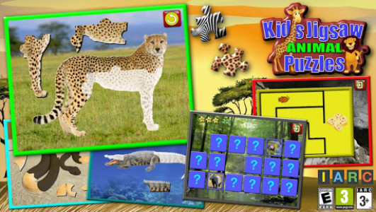 اسکرین شات بازی Kids Animal Jigsaw Puzzles 6