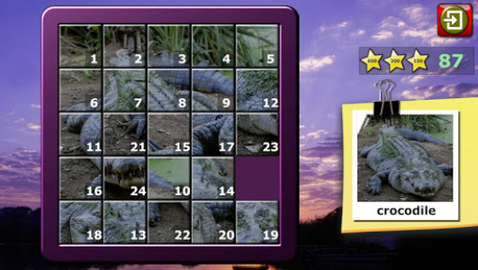 اسکرین شات بازی Kids Animal Slide Puzzle 15 3