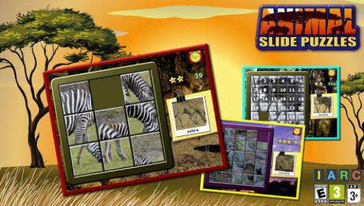 اسکرین شات بازی Kids Animal Slide Puzzle 15 1