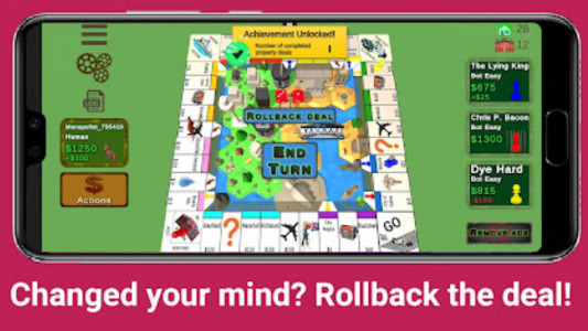 اسکرین شات بازی Quadropoly 3D - Business Board 6