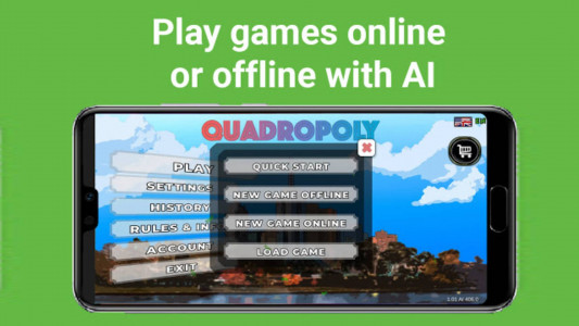 اسکرین شات بازی Quadropoly 3D - Business Board 8