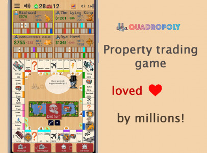 اسکرین شات بازی Quadropoly - Classic Business 1