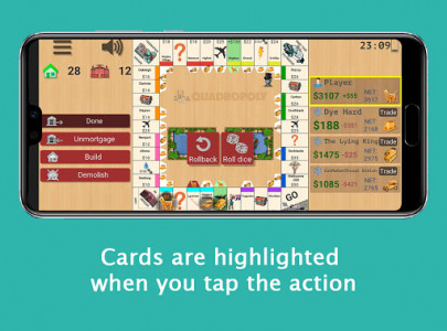 اسکرین شات بازی Quadropoly Best AI Board Business Trading Game 8