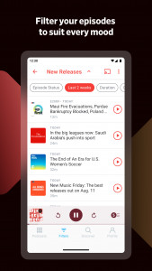 اسکرین شات برنامه Pocket Casts - Podcast Player 6