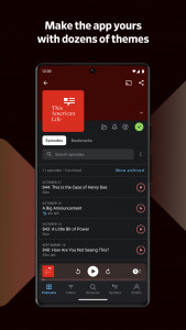 اسکرین شات برنامه Pocket Casts - Podcast Player 7