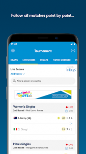 اسکرین شات برنامه Australian Open Tennis 2019 4