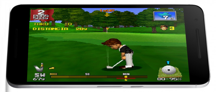 اسکرین شات بازی مسابقات گلف دو نفره پلی استیشن 2