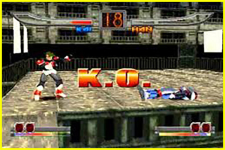 اسکرین شات بازی جنگجویان مبارز پلی استیشن 2