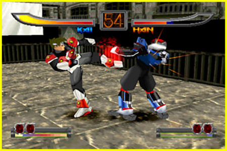 اسکرین شات بازی جنگجویان مبارز پلی استیشن 1