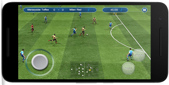 اسکرین شات بازی فوتبال حرفه ای ( لیبرو حرفه ای)HD 2