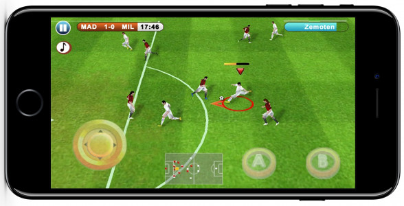 اسکرین شات بازی فوتبال حرفه ای ( لیبرو حرفه ای)HD 7