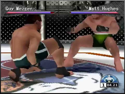 اسکرین شات بازی مسابقات آزاد UFC 6