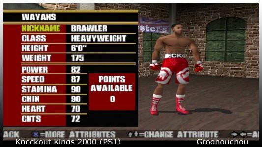 اسکرین شات بازی مسابقات آزاد UFC 1