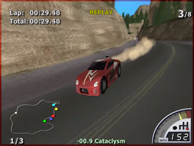 اسکرین شات بازی مسابقات ماشین رامبل با کیفیت اچ دی 3