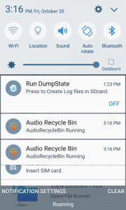 اسکرین شات 3 برنامه Audio Recycle Bin