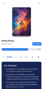 اسکرین شات 3 برنامه Book AI: AudioBooks, Summaries