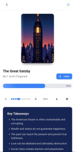 اسکرین شات 5 برنامه Book AI: AudioBooks, Summaries