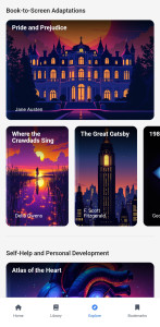 اسکرین شات 4 برنامه Book AI: AudioBooks, Summaries