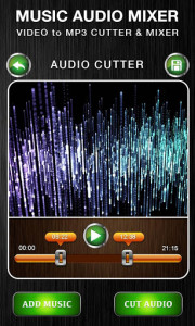 اسکرین شات برنامه MP3 Audio Cutter 3
