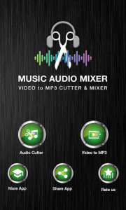 اسکرین شات برنامه MP3 Audio Cutter 1
