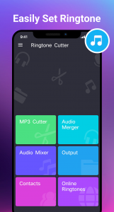 اسکرین شات برنامه MP3 Cutter & Ringtone Maker 1