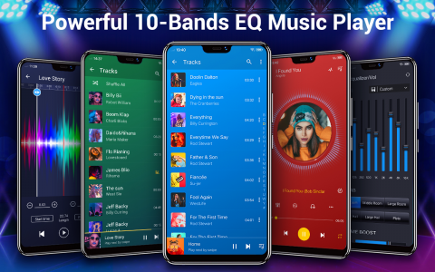 اسکرین شات برنامه Music Player - Audio Player 1