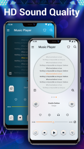 اسکرین شات برنامه Music Player - Audio Player 4
